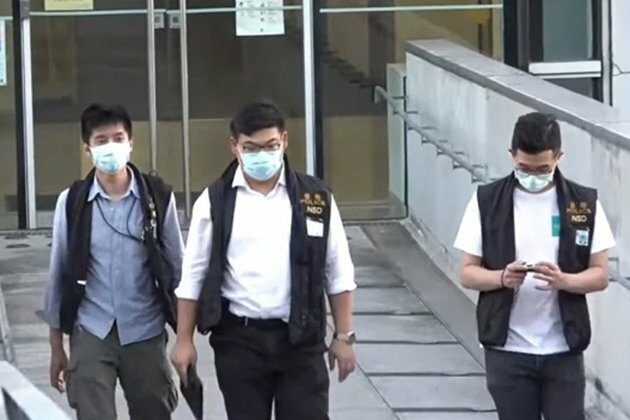 Hong Kong National Security Police Raid Campus Over Slogans