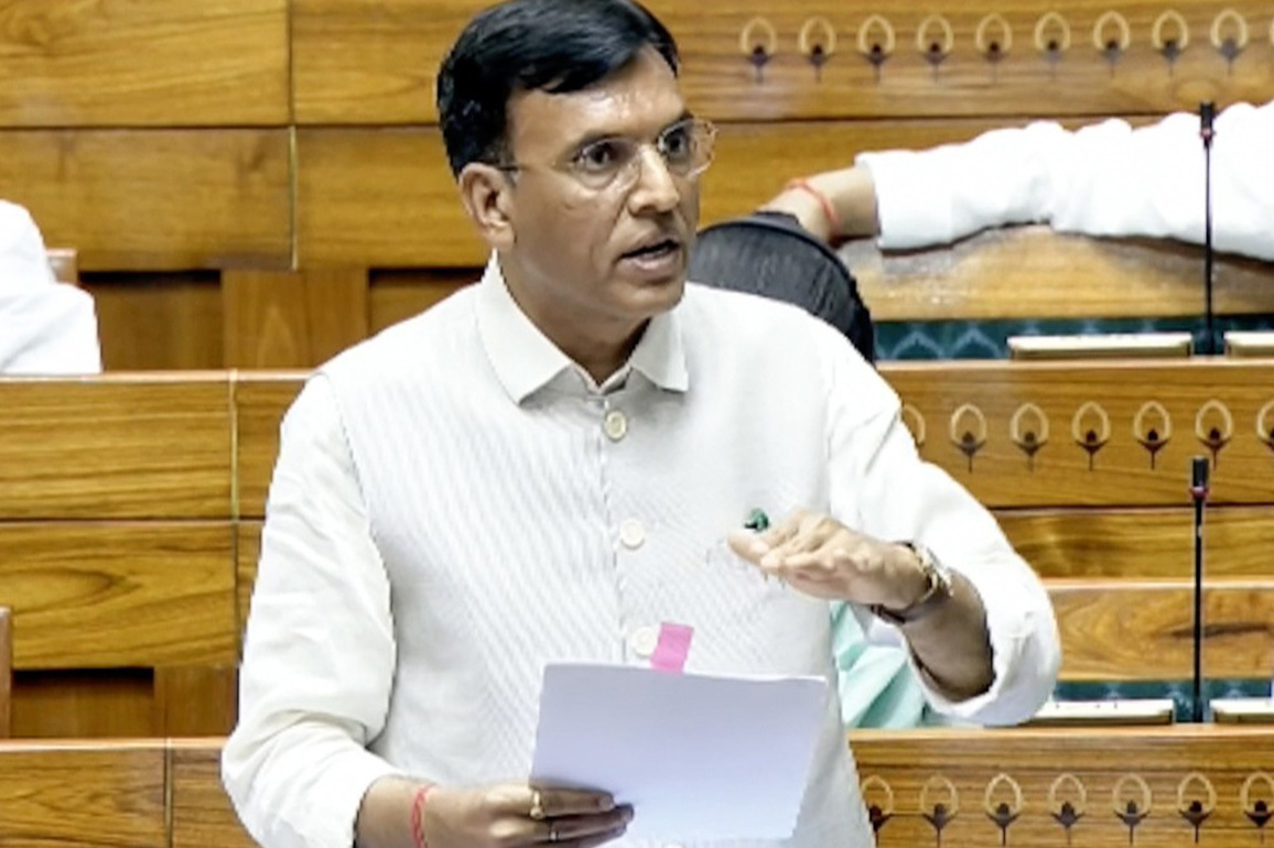 Stripping women of their rights is old and corrupt mindset of Congress: Mansukh Mandaviya