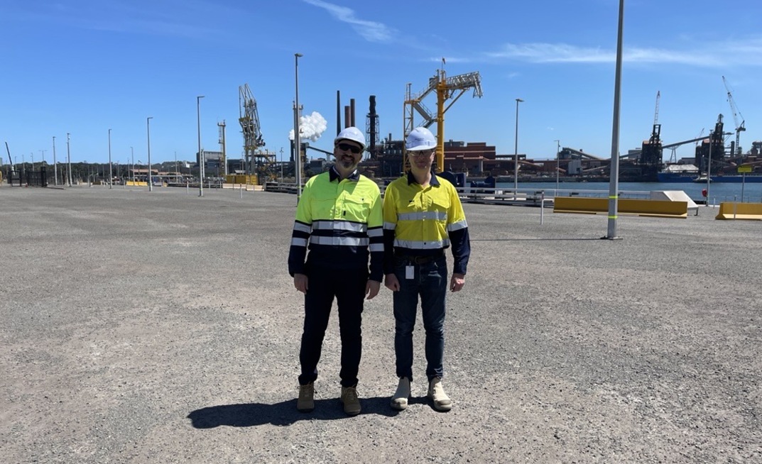 Squadron Energy’s Executive General Manager Operations, Stuart Davis, and Reganosa Chief Operating Officer, Miguel Ángel Florez. 