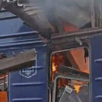 'Dozens' Hurt As Russia Strikes Ukrainian Passenger Train