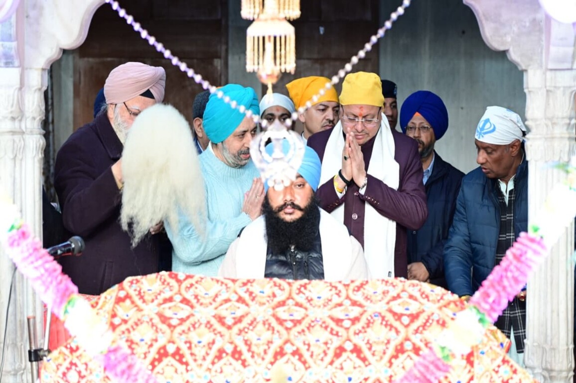 Uttarakhand CM Dhami visits Gurudwaras in Dehradun, Nainital; Participates in 'Veer Bal Diwas' program