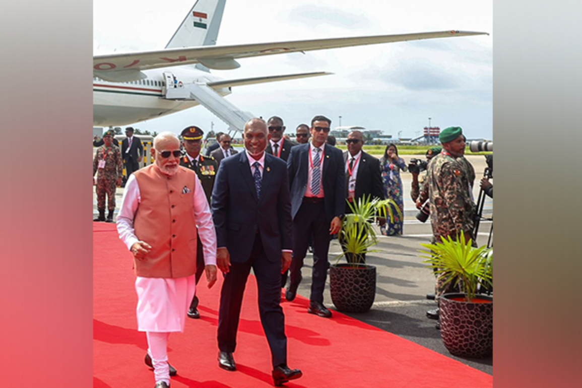 "India-Maldives friendship will scale new heights of progress": PM Modi lands in Male for two-day visit