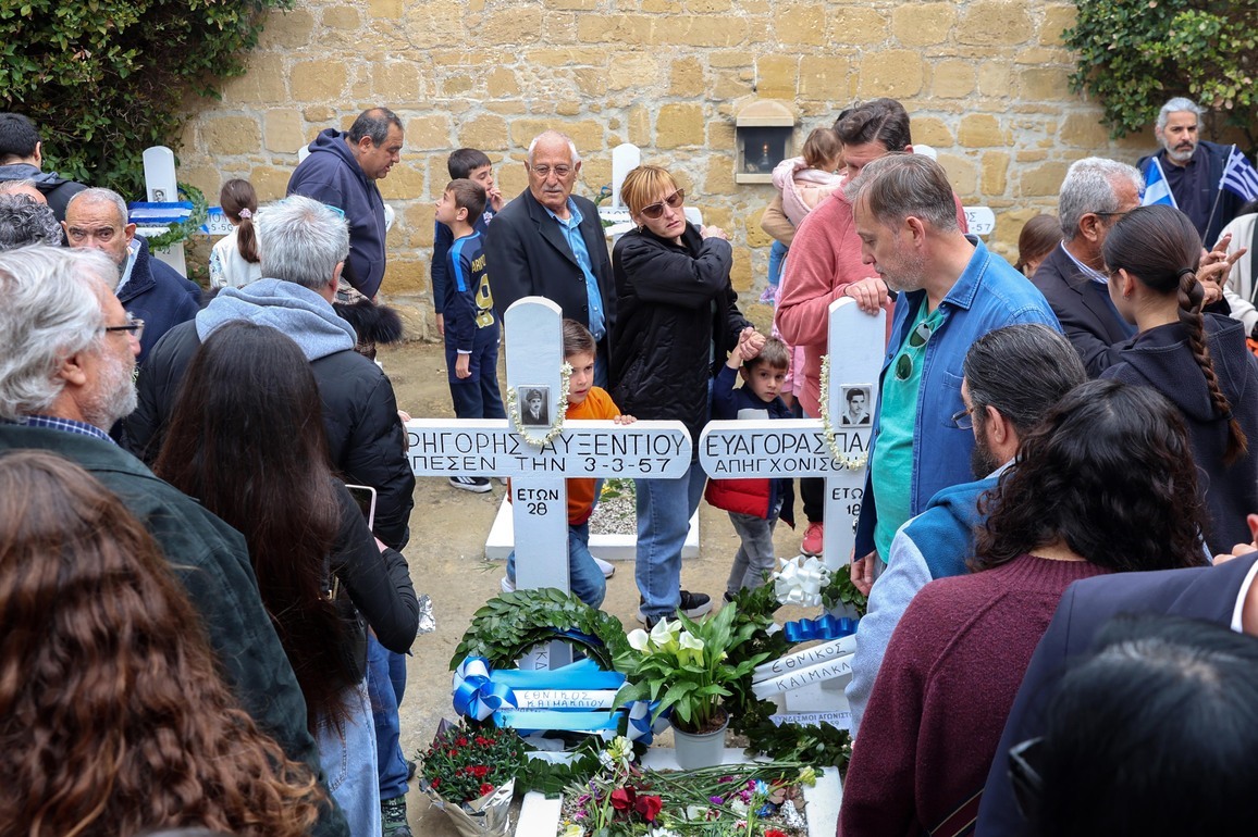 CYPRUS-NICOSIA-EOKA STRUGGLE-ANNIVERSARY