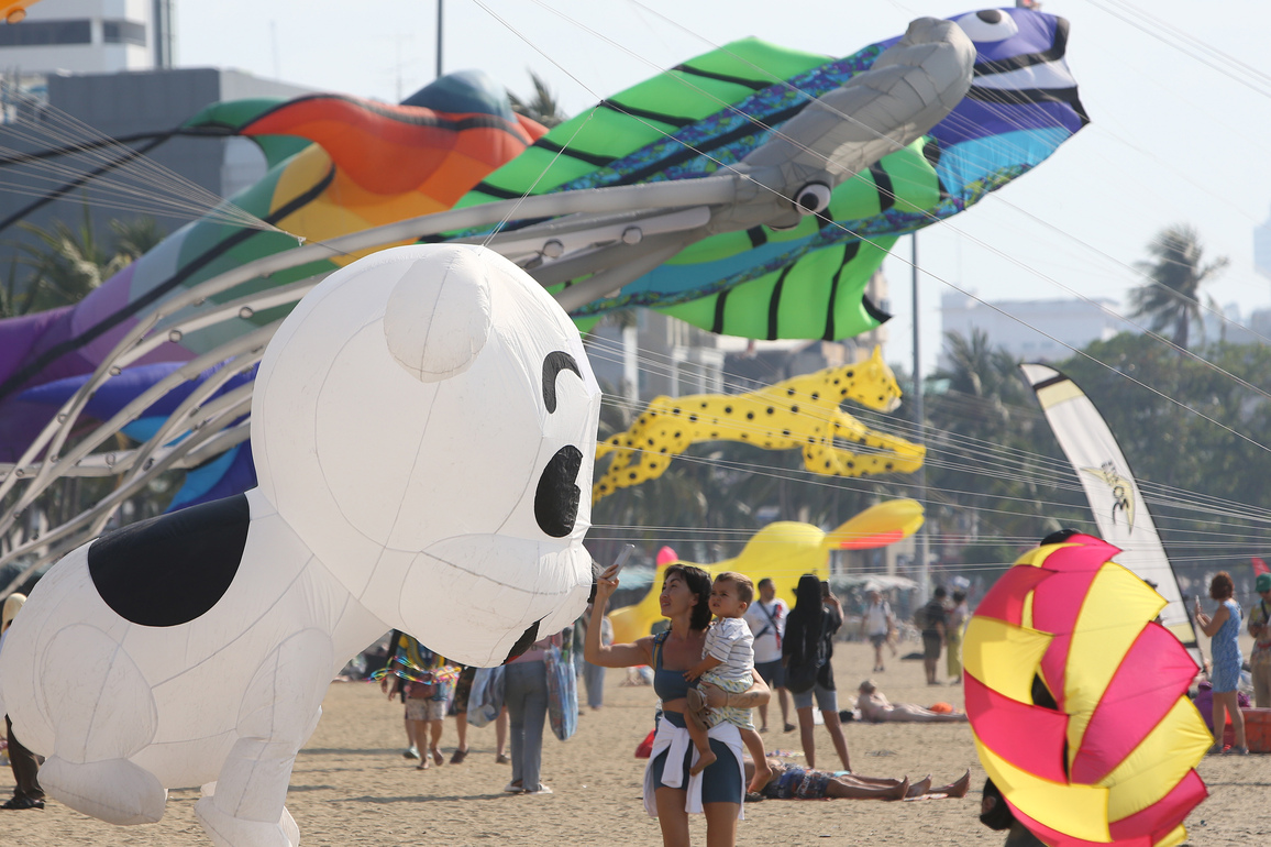 THAILAND-PATTAYA-KITE FESTIVAL
