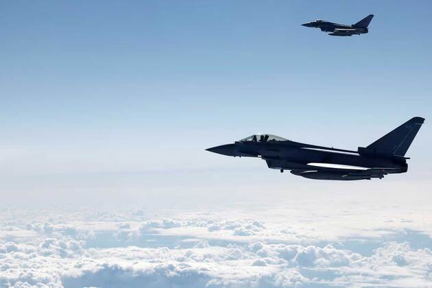 NATO fighter jets shoot down drone that entered Latvian airspace