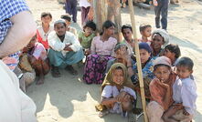 Displaced Rohingya people in Rakhine state. Photo courtesy Wikipedia.