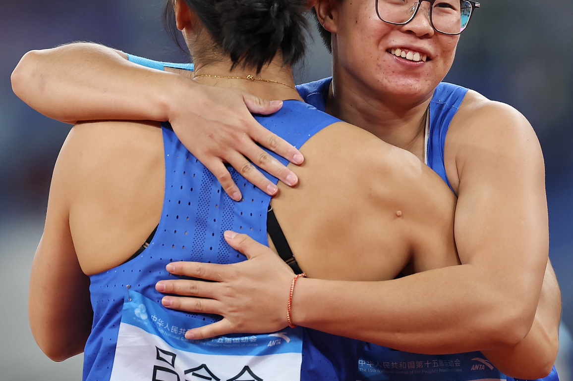 (SP)CHINA-15TH NATIONAL GAMES-ATHLETICS-WOMEN'S JAVELIN THROW-FINAL (CN)