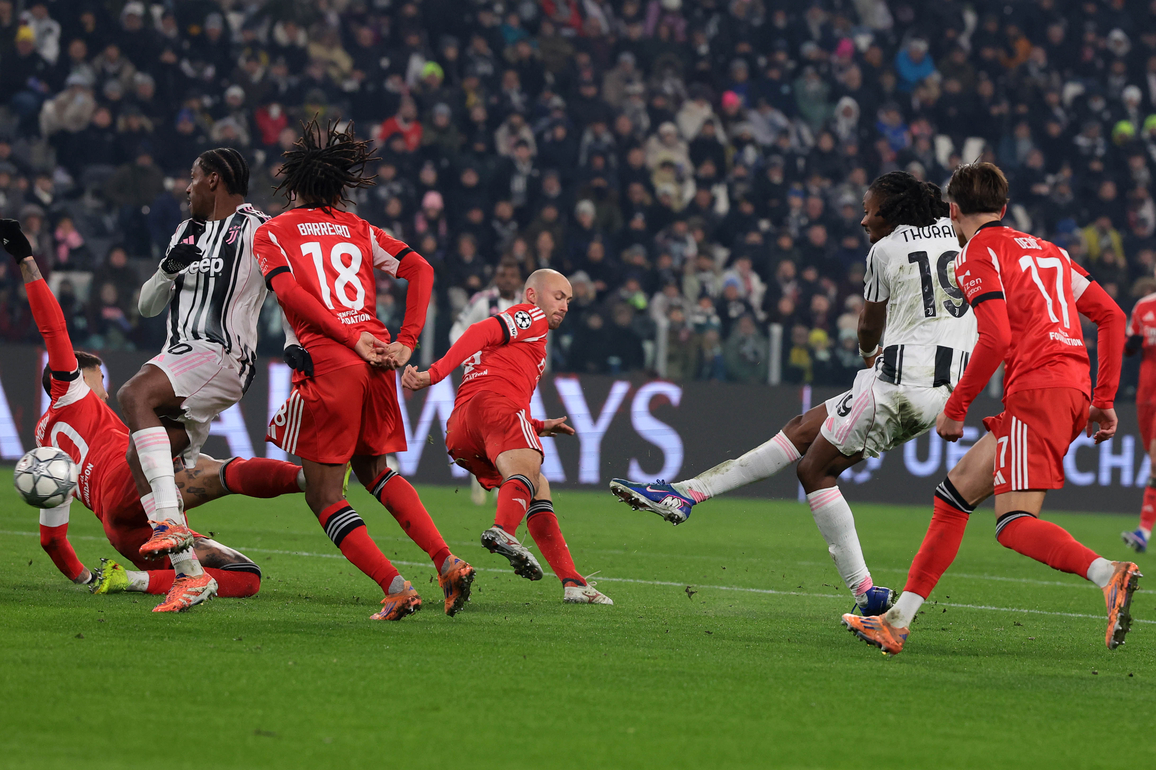 (SP)ITALY-TURIN-FOOTBALL-UEFA CHAMPIONS LEAGUE-JUVENTUS VS BENFICA