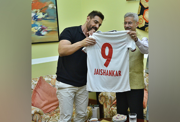 John Abraham meets EAM Jaishankar ahead of 'The Diplomat' release