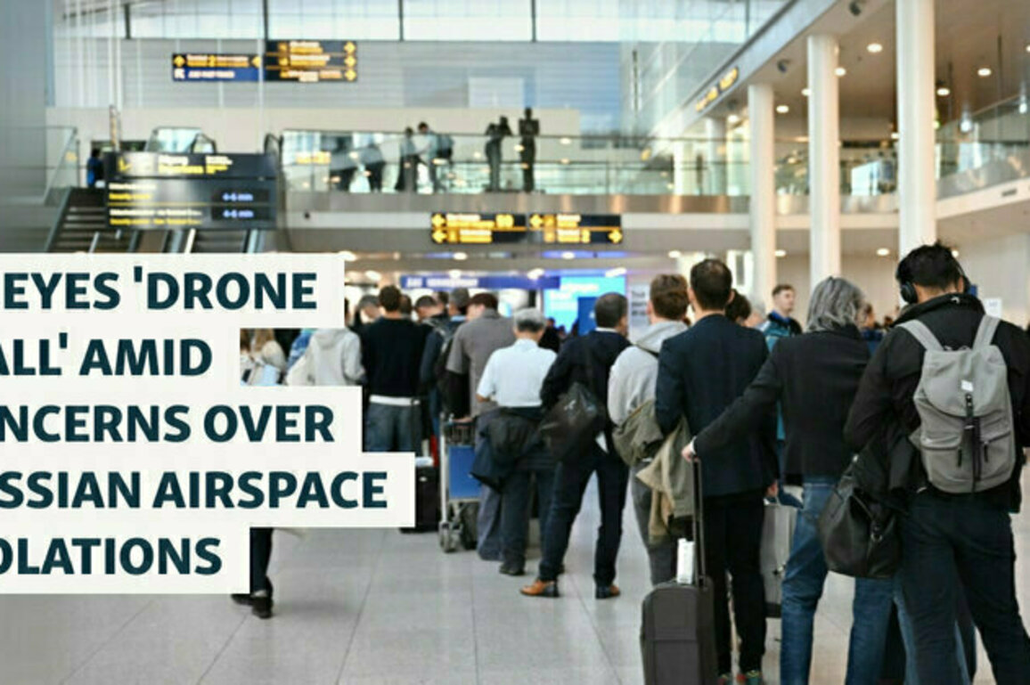 EU Eyes 'Drone Wall' Amid Concerns Over Russian Airspace Violations 
