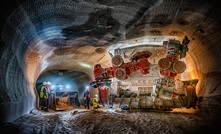 Mining at Eurochem's VolgaKaliy mine in Russia