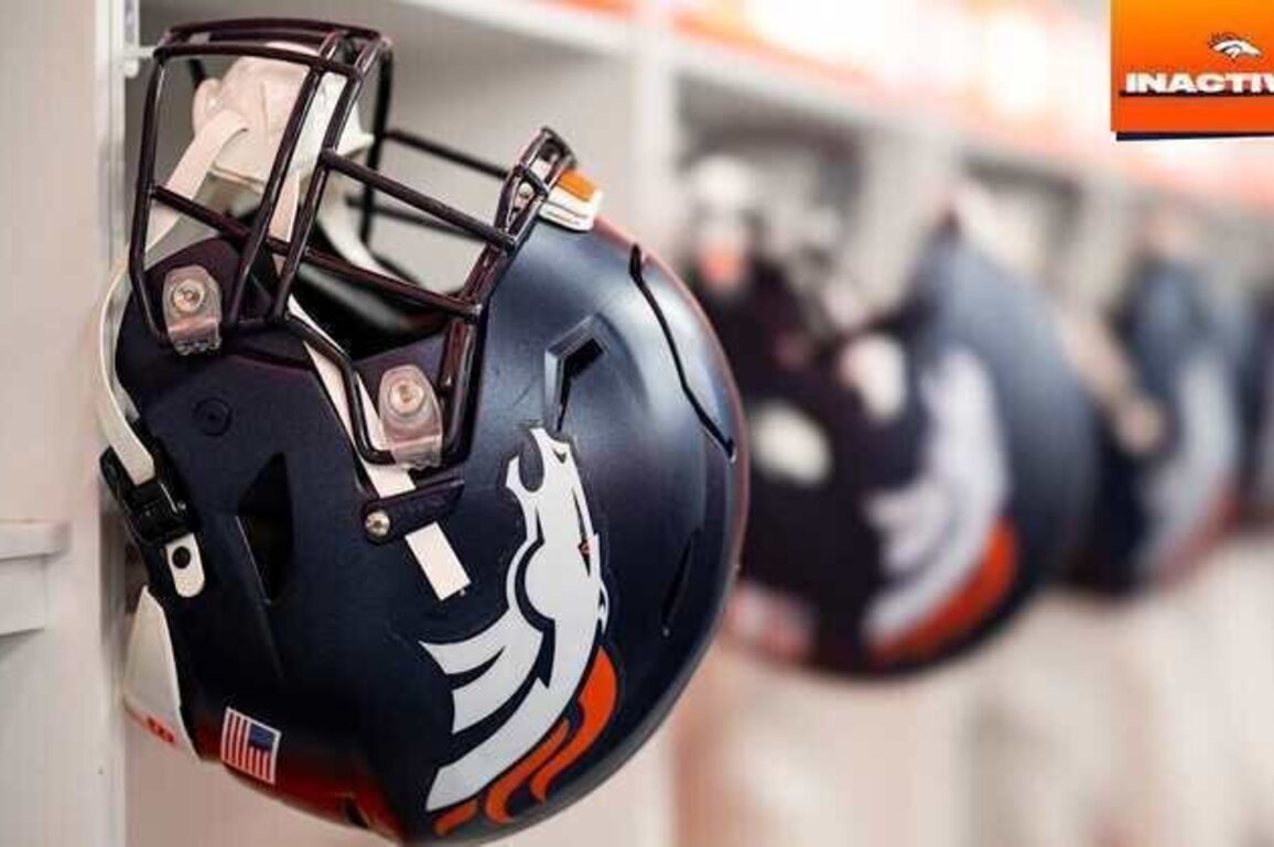 Broncos announce inactives for Week 15 game vs. Packers