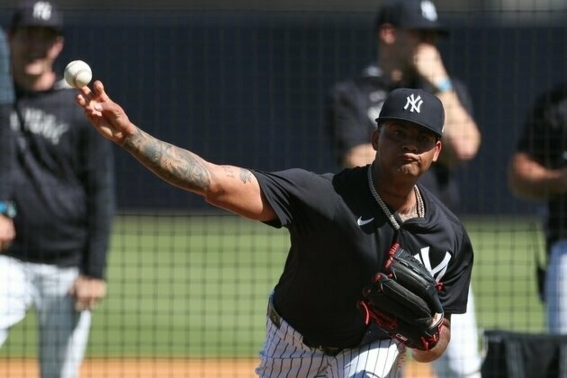 Yankees RHP Luis Gil won't throw until at least mid-April