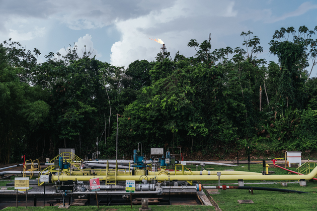 BRAZIL-AMAZONAS-URUCU OIL AND GAS PRODUCTION FIELD