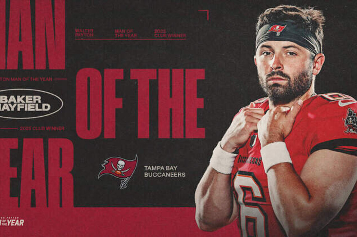 Baker Mayfield Nominated For Walter Payton NFL Man of the Year Award