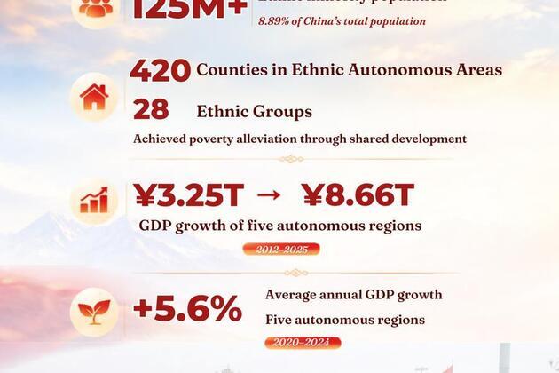 Poster | China's Ethnic Unity in Numbers
