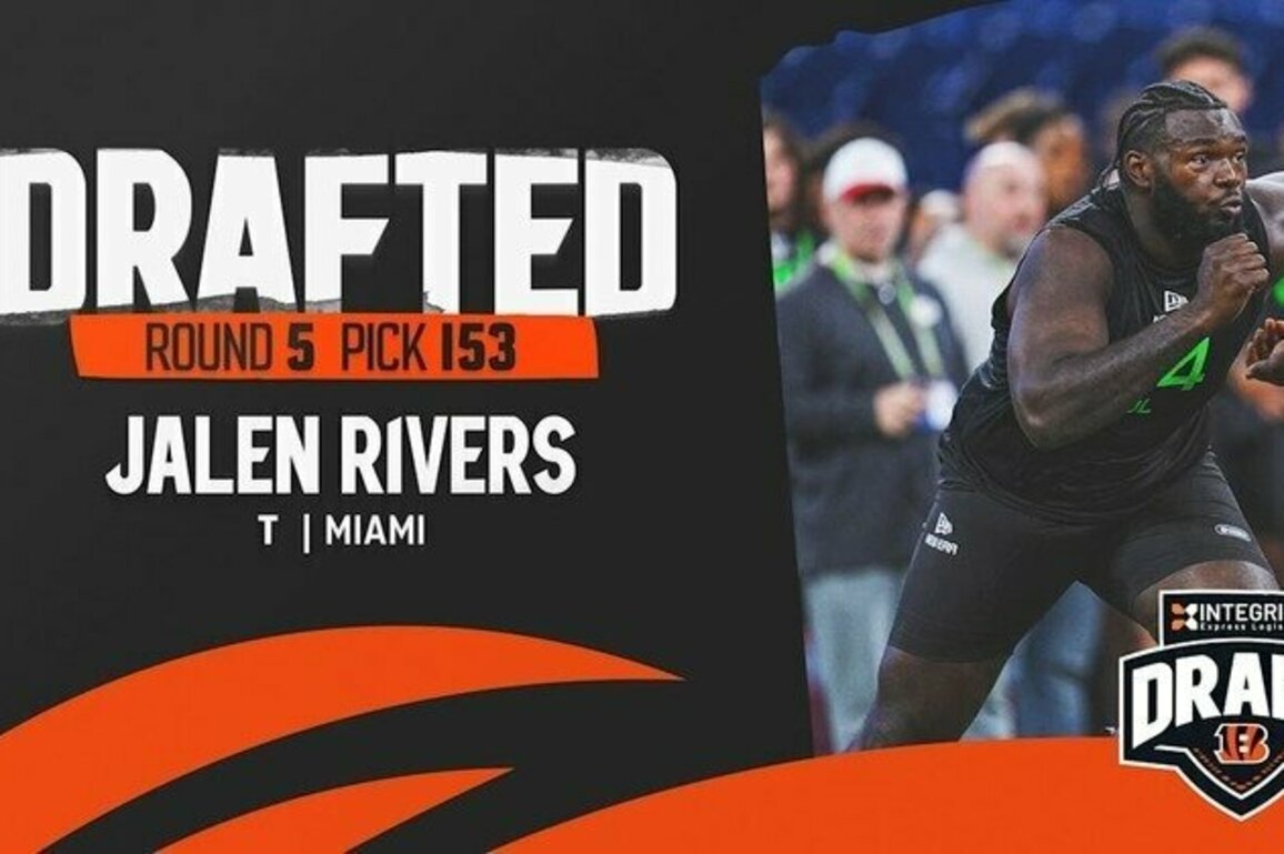 Bengals Select OT Jalen Rivers With 153rd Overall Pick