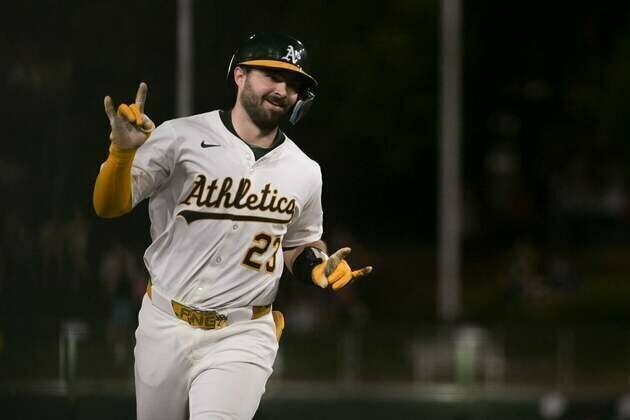 Shea Langeliers, A's aim to continue torrid run vs. Twins