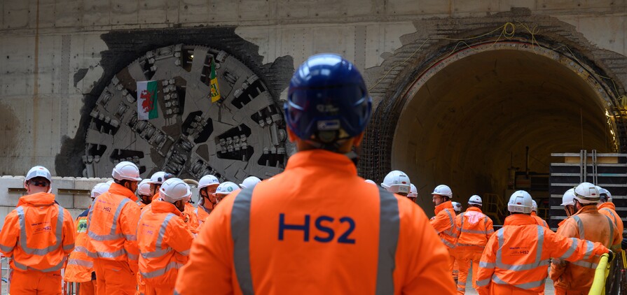 Balfour Beatty VINCI celebrates final Birmingham tunnel breakthrough for HS2