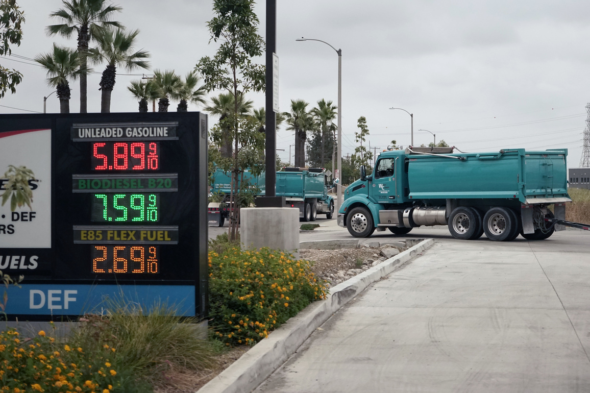 U.S.-CALIFORNIA-DIESEL PRICES-RISING