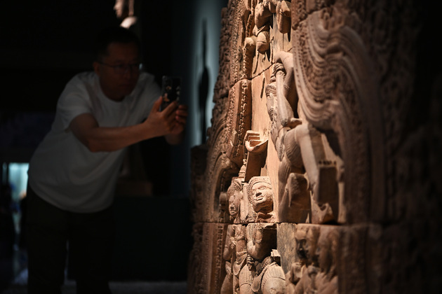 CHINA-SHANXI-TAIYUAN-MUSEUM-CAMBODIA-EXHIBITION (CN)