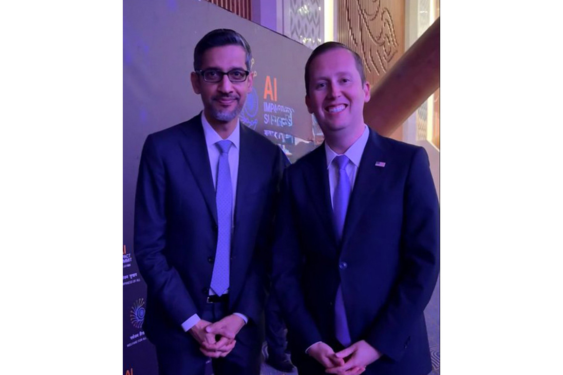 US Envoy to India Sergio Gor attends India AI Impact Summit 2026
