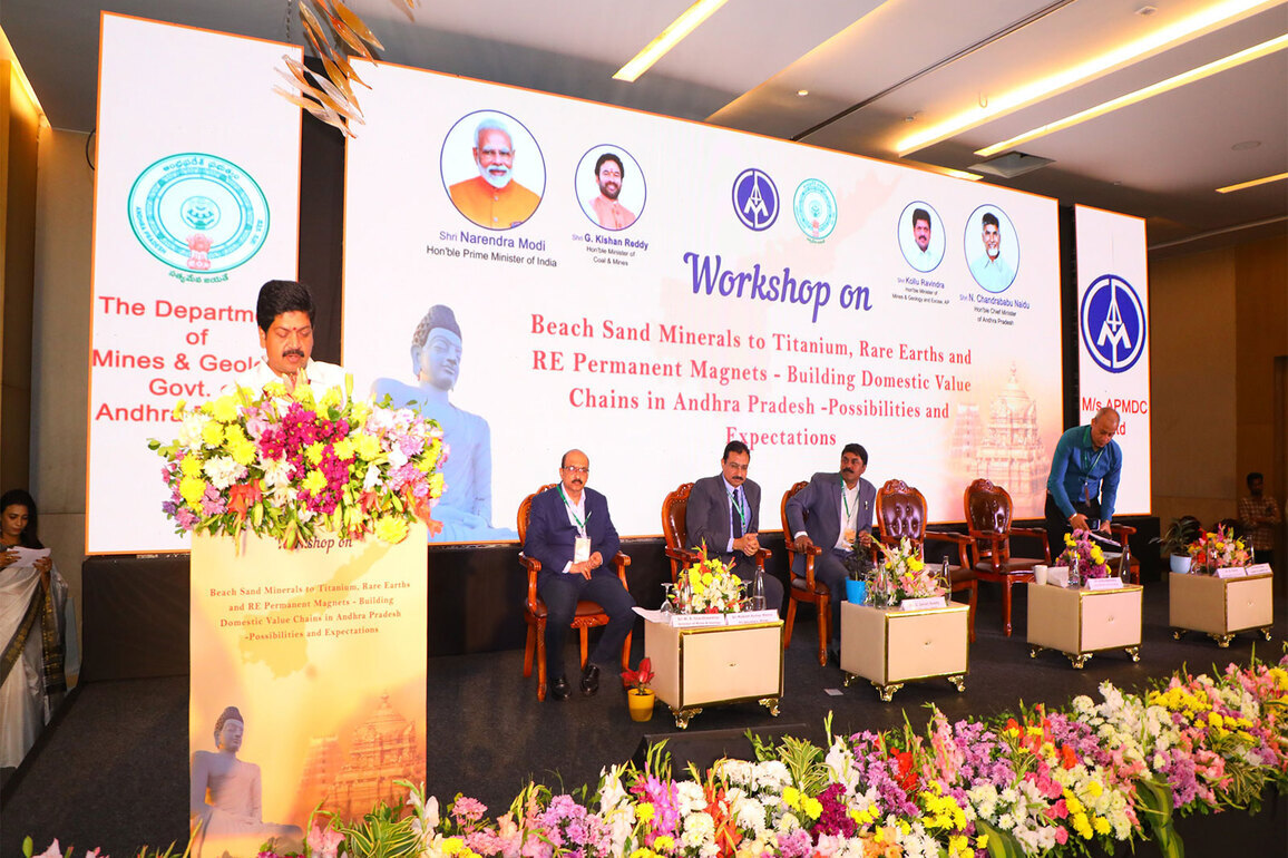 Andhra Pradesh to build global Titanium, Rare Earth Hub from Beach Sand Minerals