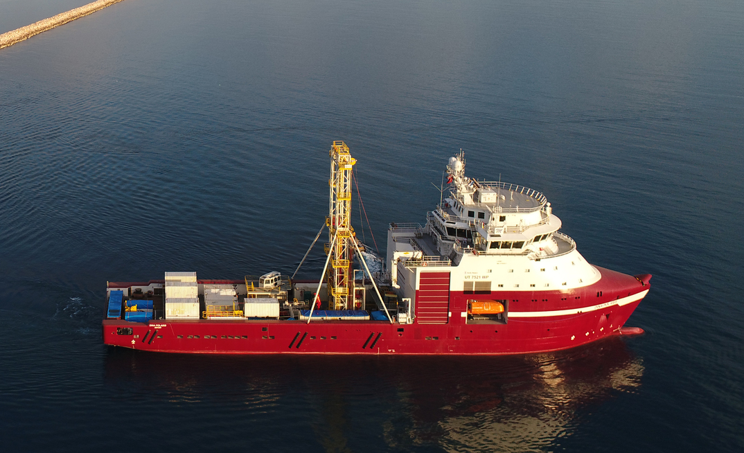 Geoquip Marine deployed the Dina Polaris vessel to provide accurate, real-time seabed data for an offshore wind farm project in the German sector of the North Sea