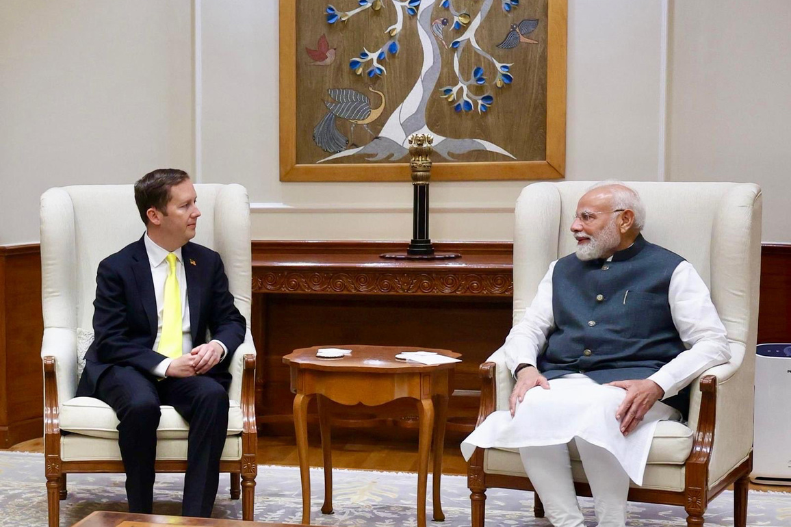 "Incredible opportunities ahead for our two nations": US Ambassador Gor after he arrived in India