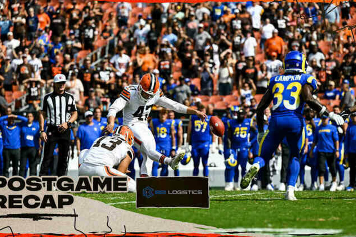 Browns 19, Rams 17 | Final Score, Stats & Game Recap