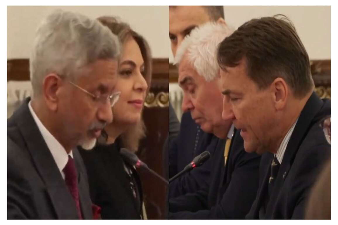 "Both unfair and unjustified": EAM Jaishankar during talks with Polish FM, says India "selectively targeted" on Russia-Ukraine war