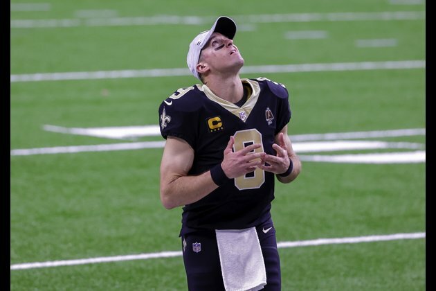 Report: Brees has 11 fractured ribs