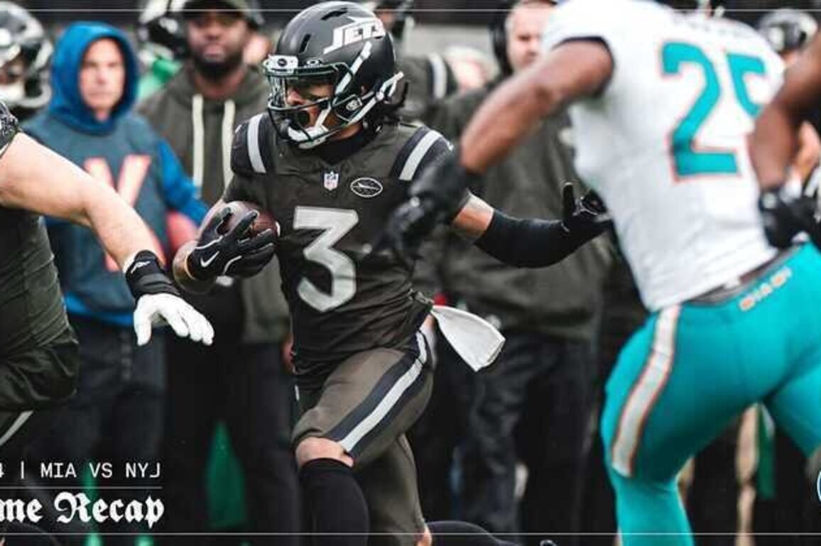 Jets-Dolphins Game Recap | Slow Start Proves Costly in 34-10 Loss