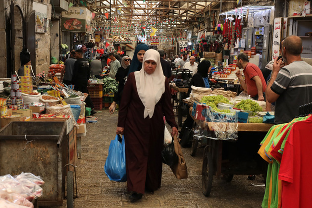 MIDEAST-NABLUS-EID AL-ADHA-MARKET