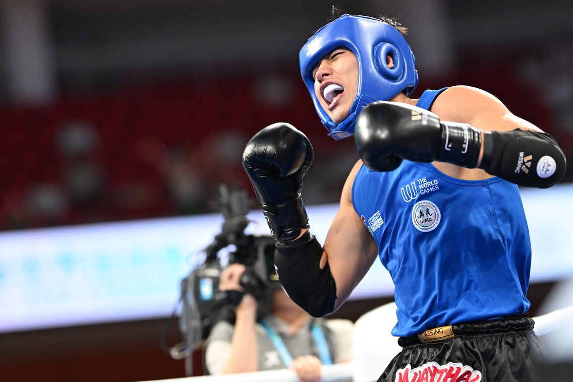 (SP)CHINA-CHENGDU-THE WORLD GAMES 2025-MUAYTHAI-MEN'S -86KG-FINALS(CN)
