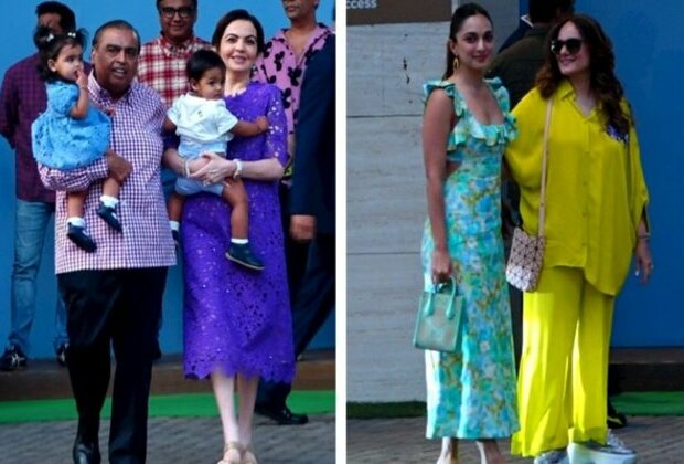 Kiara Advani, Ananya Panday, Aditya Roy Kapur attend Isha Ambani's twins Aadiya, Krishna 1st Birthday