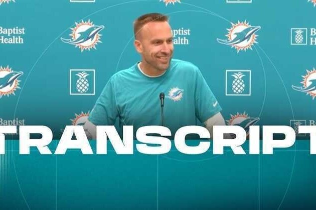 Transcript: HC Jeff Hafley Press Conference - Jun 4