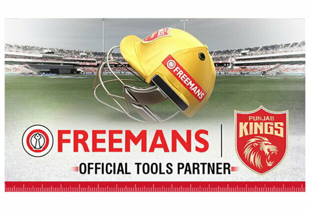 FREEMANS joins forces with Punjab Kings as their 'Official Tools Partner' for IPL 2025