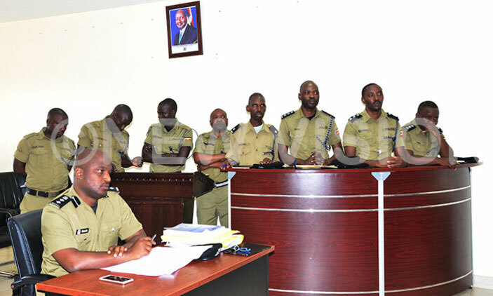 olice officers before the olice disciplinary standby ourt 