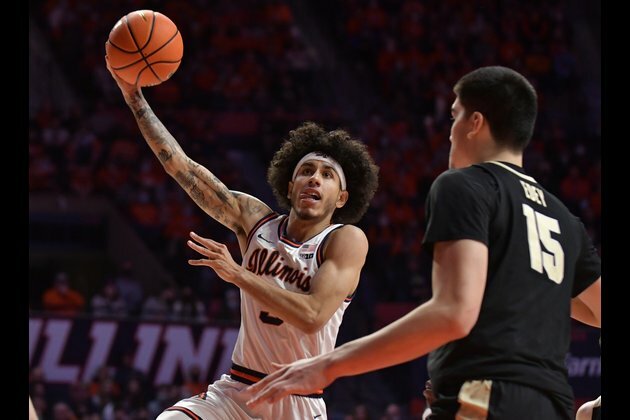No. 4 Purdue rises in 2OT, ices No. 17 Illinois