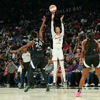 Aces battle back in 4th quarter, take WNBA Finals opener