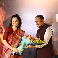 "Source of inspiration for people...": CM Vishnu Deo Sai praises Kangana Ranaut's 'Bharat Bhhagya Viddhaata' at Raipur screening