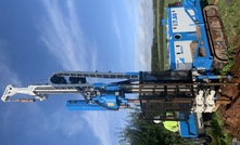  The EMCI 7.50 rig in Skelair International's rental fleet being used for exploration work by Energold 