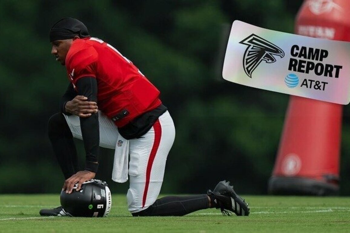 Falcons Camp Michael Penix Jr.'s competitive side on full display