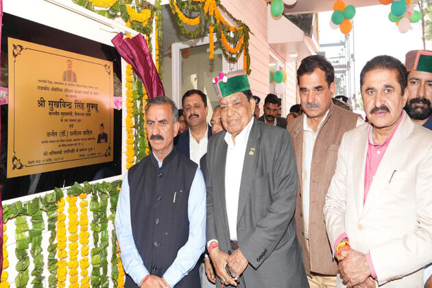 Himchal CM Sukhu dedicates projects worth Rs 27.43 crore in Solan