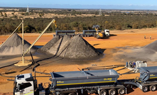 The first load of ore leaves Boonanarring