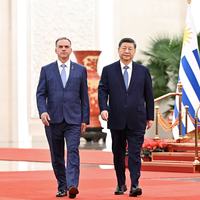 CHINA-BEIJING-XI JINPING-URUGUAYAN PRESIDENT-TALKS (CN)