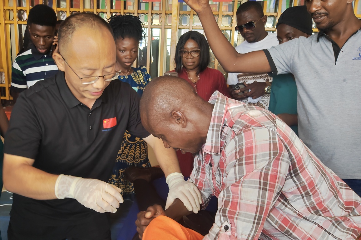 SIERRA LEONE-FREETOWN-CHINESE MEDICAL TEAM