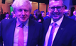  UK PM Boris Johnson and new Australian resources minister Keith Pitt.