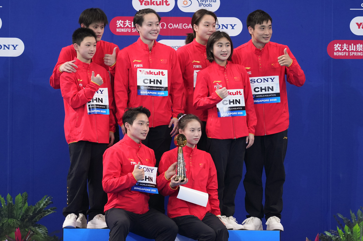 (SP)SINGAPORE-WORLD AQUATICS CHAMPIONSHIPS-DIVING